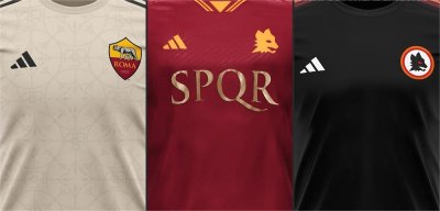 Cheap replica Roma football kits 2023-2024